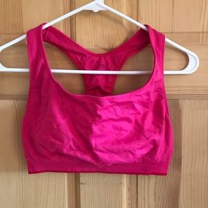 Hot Pink Sports Bra